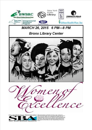 Women of Excellence Bronx Fordham Road